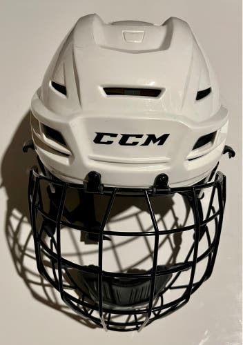 CCM Tacks 210 Helmet Combo SZ Med