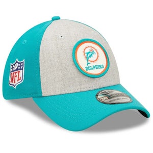 2022 Miami Dolphins New Era 39THIRTY NFL Sideline On-Field Historic Cap Flex Hat