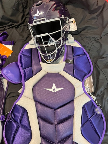 All-Star System7 NOCSAE Certified Adult Pro Baseball Catcher's Kit (Ro –  Guardian Baseball