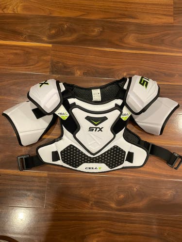 New Large STX Cell V Shoulder Pads
