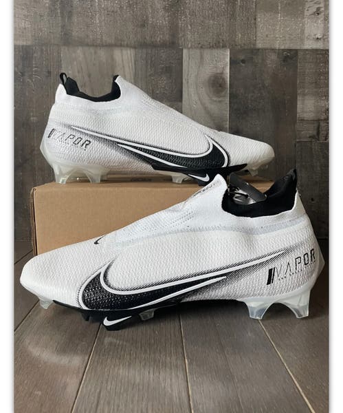Nike Vapor Edge 360 Elite Football Cleats White Black Men display picture 2