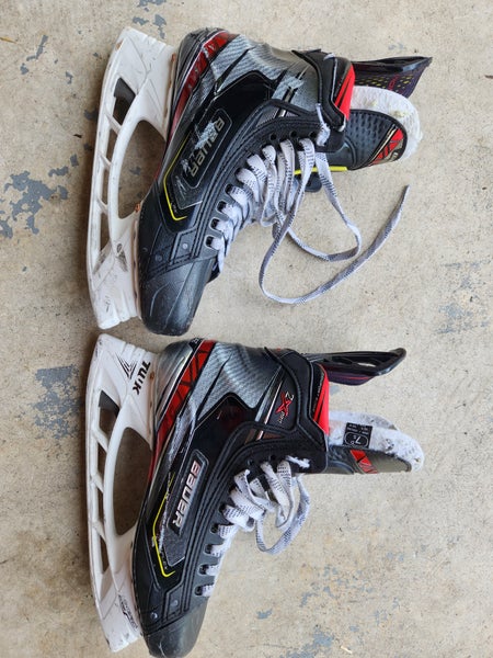 Senior Used Bauer Vapor 2X Pro Hockey Skates Regular Width Size 7.5
