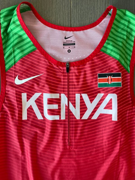 je bent Omtrek Hoofdkwartier Nike Kenya Elite Pro Track and Field Speedsuit Men's Size Medium 898135-xxx  NEW | SidelineSwap
