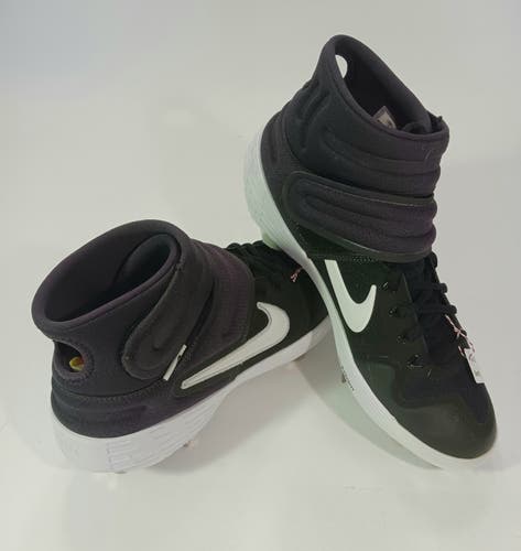 Nike Men's Air Zoom Mid Baseball Cleats, Size 9, Model #AJ6874-001