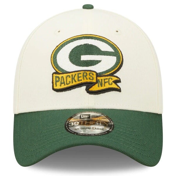 New Era Green Bay Packers 2022 Sideline 9TWENTY Strapback Dad Hat