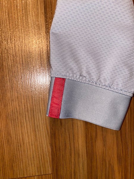 New Wisconsin Badgers Hockey Team Issued Under Armour Full Zip Hoodie ...