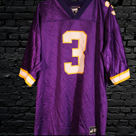 Minnesota Vikings Jeff George Vintage 90's NFL Football Puma Jersey Size  Adult XL MINT CONDITION
