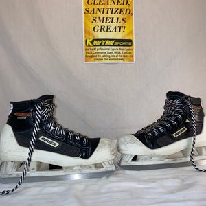 Used Bauer Supreme 3000 Size 4.5 D Ice Hockey Goalie Skates