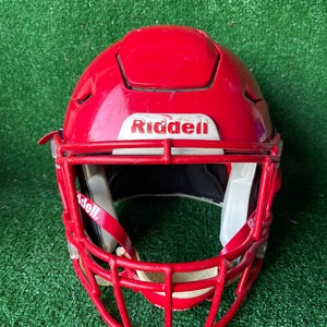 Adult Large - Riddell Speedflex Football Helmet - Red