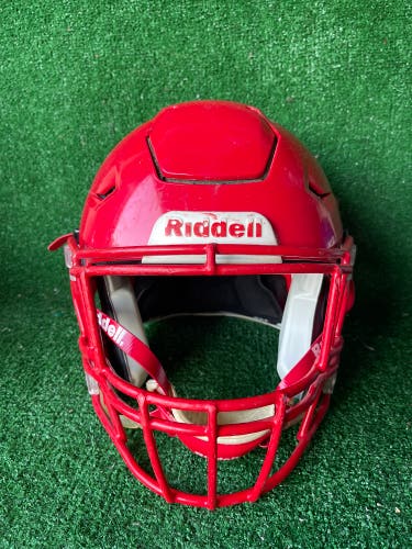Adult Large - Riddell Speedflex Football Helmet - Red