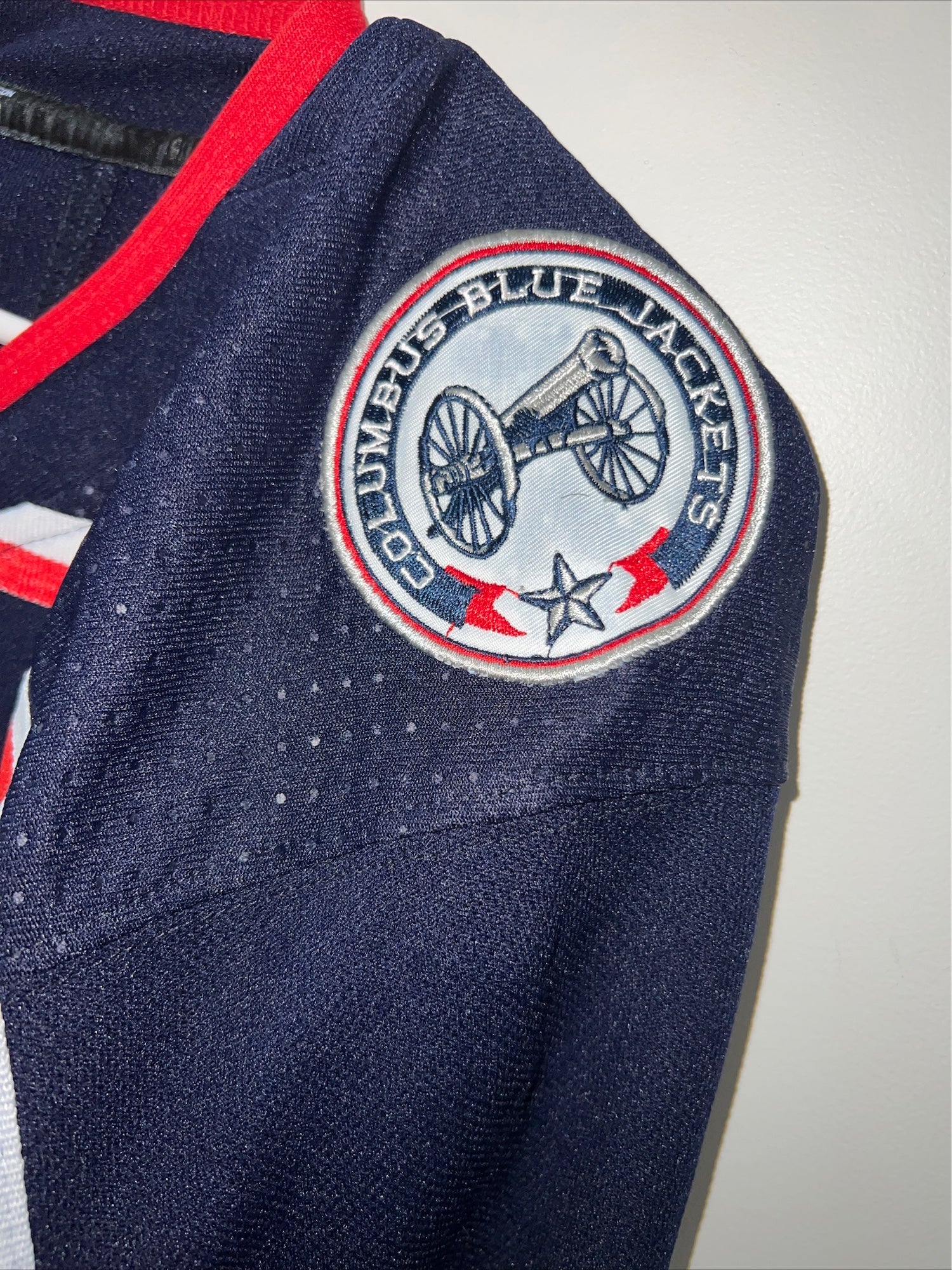 Adidas Columbus Blue Jackets Authentic Climalite NHL Jersey - Home - Adult