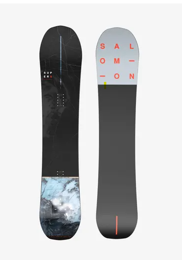 Men's Salomon Super 8 Snowboard Freeride Without Bindings Medium Directional Twin | SidelineSwap