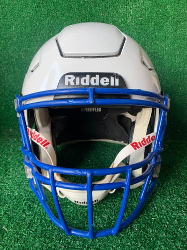 Adult Large - Riddell Speedflex Football Helmet - White