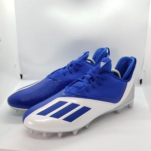 Adidas Adizero Scorch Football Cleats GZ0408 Mens Size 12 Royal Blue Silver