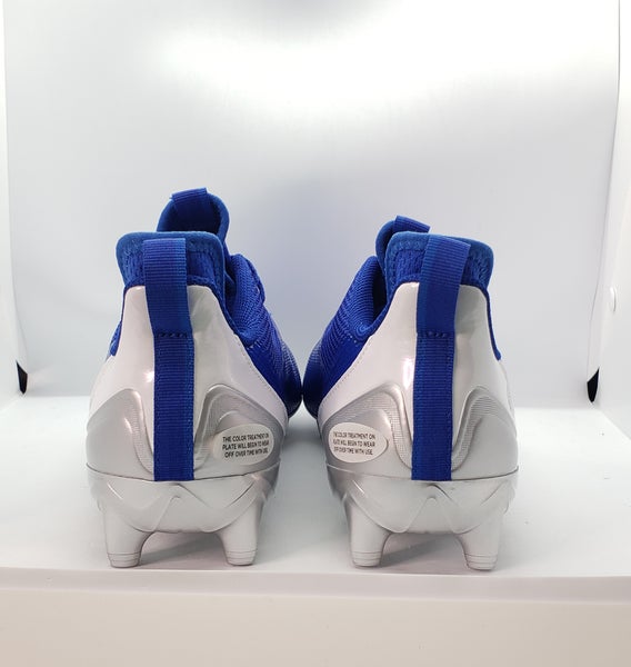 Adidas Adizero Scorch Football Cleats GZ0408 Mens Size 12 Royal Blue Silver