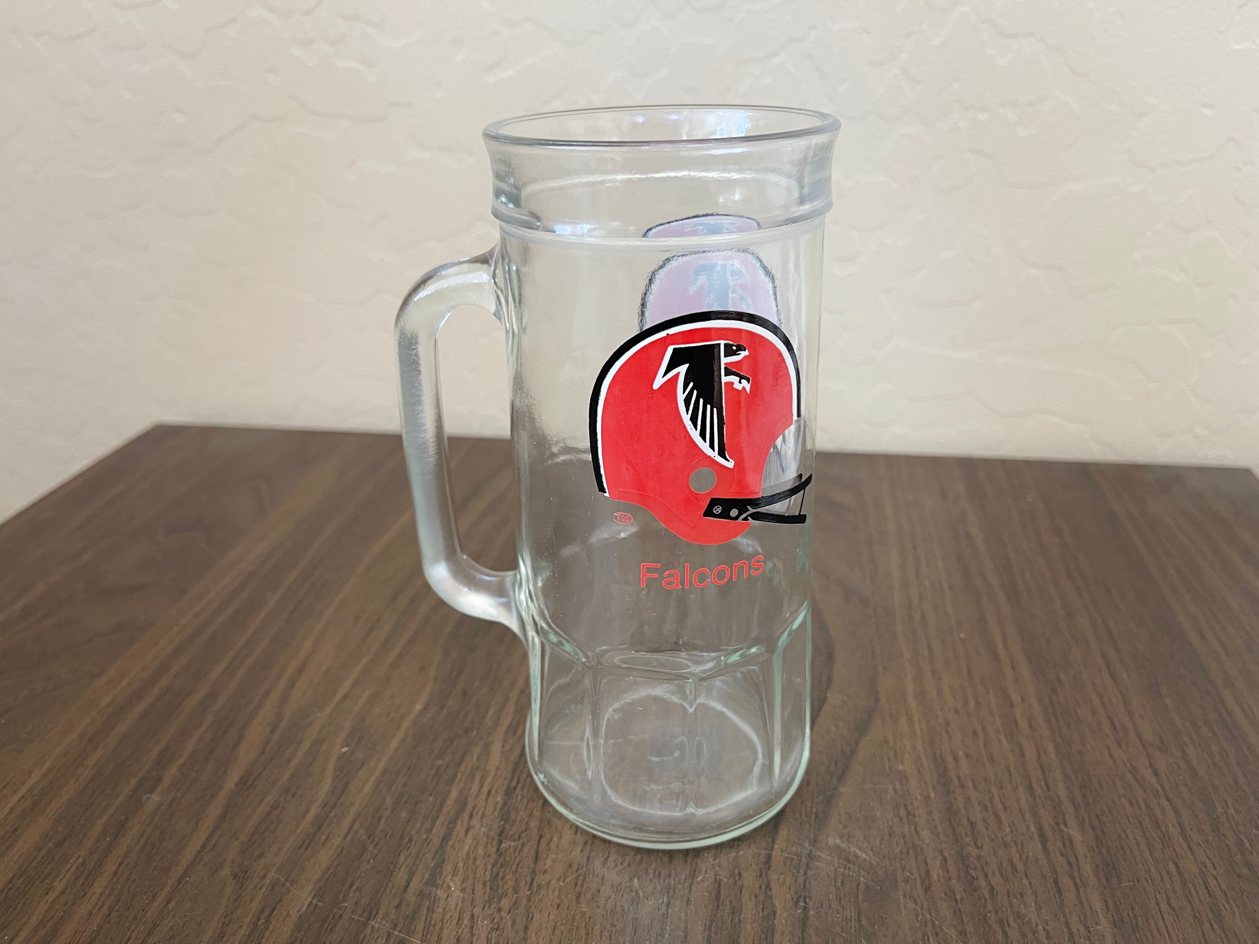 ATLANTA FALCONS VINTAGE 1990'S TEAM NFL STEIN BEER MUG - Bucks County  Baseball Co.