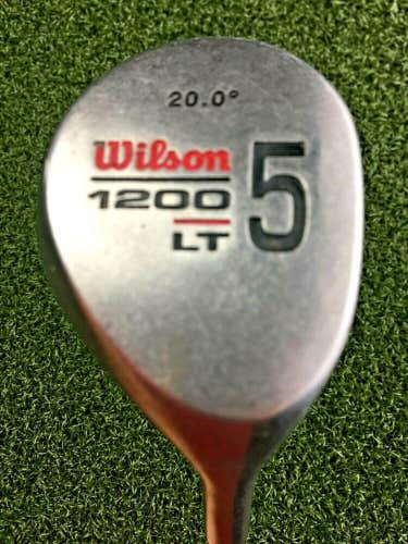Wilson 1200 LT 5 Wood 20* / RH ~41.5" / Regular Steel / Nice Grip / gw3349