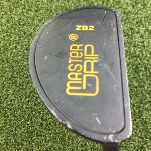 Master Grip ZB2 Half Mallet Putter / RH ~35.75" Steel / Nice Grip / gw5857