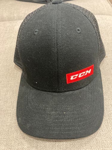 Black New One Size Fits All CCM Hat