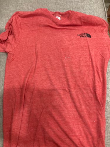 Red Used Medium The North Face Shirt