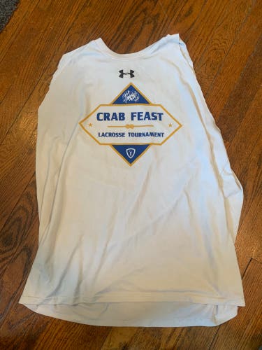 Xl Crab Feast Lacrosse Tournament Cut Off Shirt