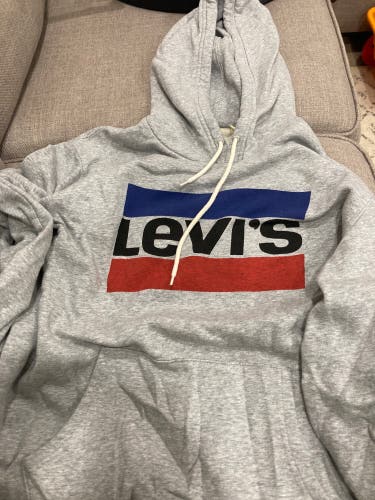 Gray Used Large  Sweatshirt