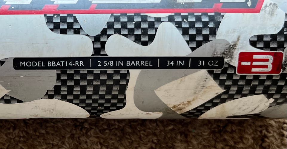 Louisville slugger BBCOR Attack BBAT14-RR