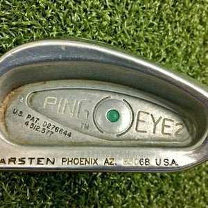 PING Eye 2 Karsten Green Dot 6 Iron RH +2" Regular Steel ~39" / New Grip /mm5127