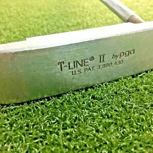 PGA T-Line II Blade Putter  / RH / Steel ~34.5" / New Grip / Nice Club / mm6870