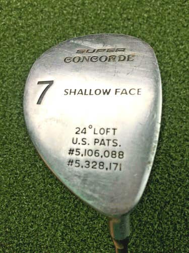 Super Concord Shallow Face 7 Wood 24* / RH / Regular Graphite ~41" / gw3897