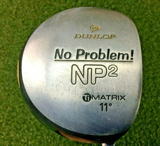 Dunlop NP2 No Problem! Ti Matrix Driver 11* RH Regular Graphite NEW GRIP /mm7247