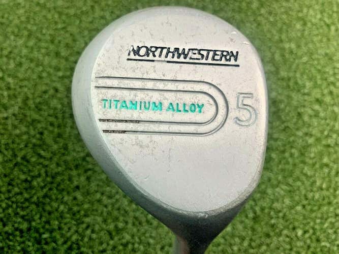 Nancy Lopez Northwestern Titanium Alloy 5 Wood / RH / Ladies Steel / mv4155