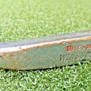 Wilson Winsum Willie Hoare Putter RH / ~35" Steel  /  Nice Pistol Grip  / mm5295