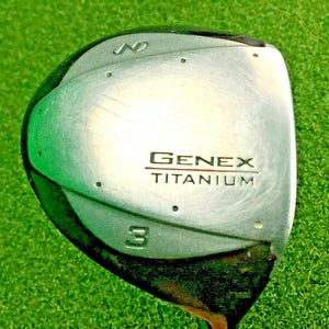 Nickent Genex Titanium 3 Wood / RH / 70g Regular Graphite / Nice Grip / gw1463