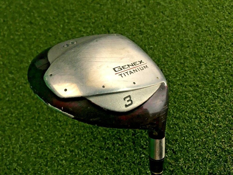 Nickent Genex Titanium 3 Wood / RH / 70g Regular Graphite / Nice Grip / gw1463