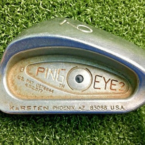 Ping Eye 2 Black Dot 9 Iron  /  RH  /  Stiff Steel ~35"  /  New Grip  / mm3440