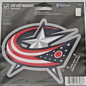 NHL Columbus Blue Jackets 4 inch Auto Magnet Die-Cut by WinCraft