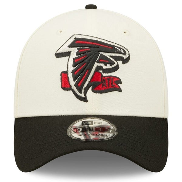 Atlanta Falcons 2022 NFL THROWBACK SIDELINE Black Fitted Hat