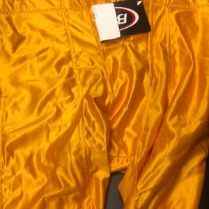 Bike Athletics Adult Large Football Pants Gold
