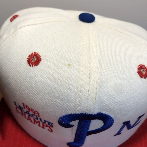 Vintage 90s Philadelphia Phillies 1993 National League Champions MLB  Snapback Hat Baseball Cap