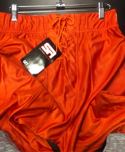 Southern Athletics Orange Adult Pants Medium