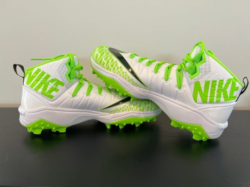 Nike, Shoes, Oregon Ducks Force Savage Pro Green Player Issue Exclusive  Cleats Football Nike