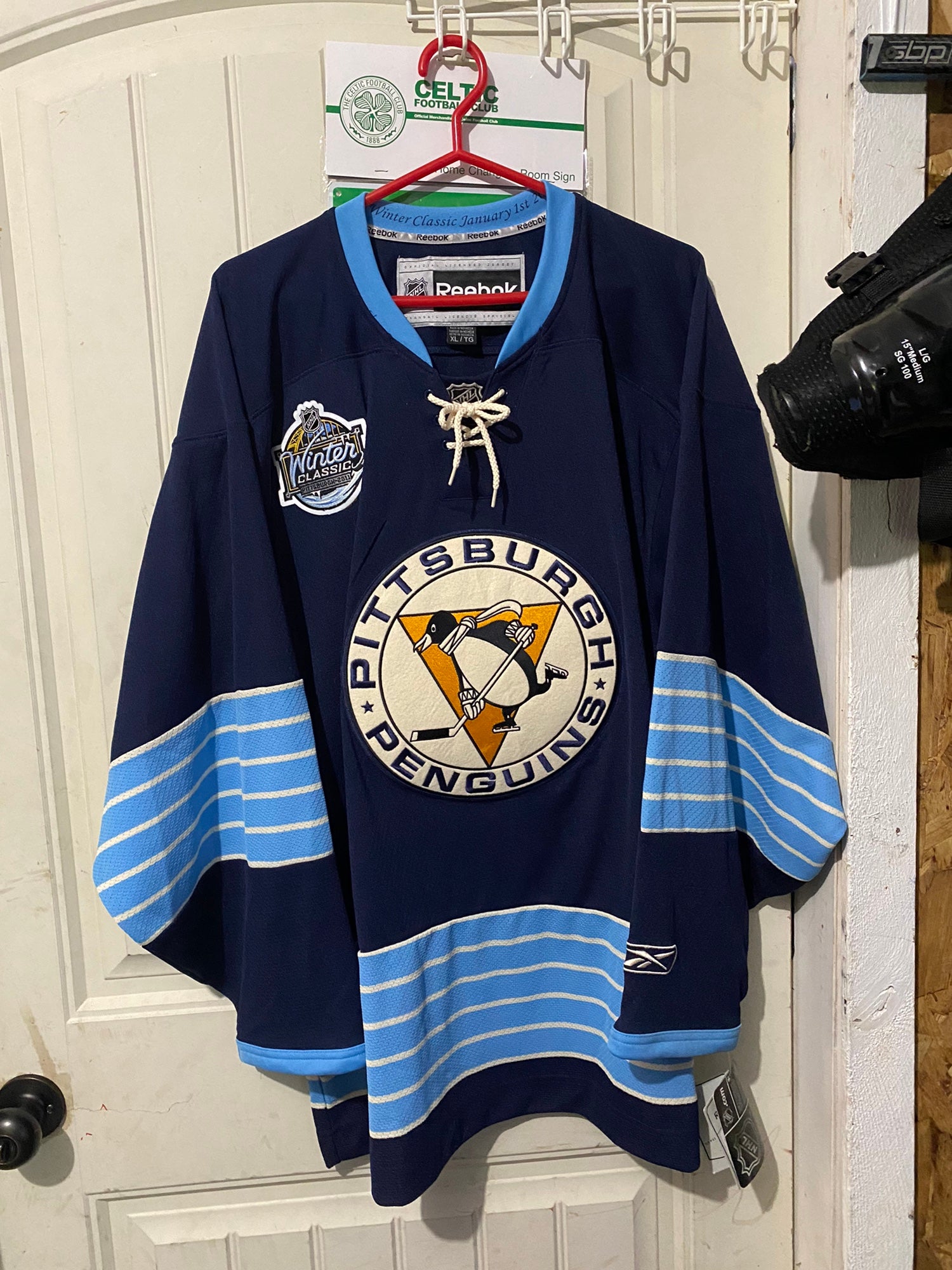Blank Pittsburgh Penguins Vintage Jerseys, Winter Classic