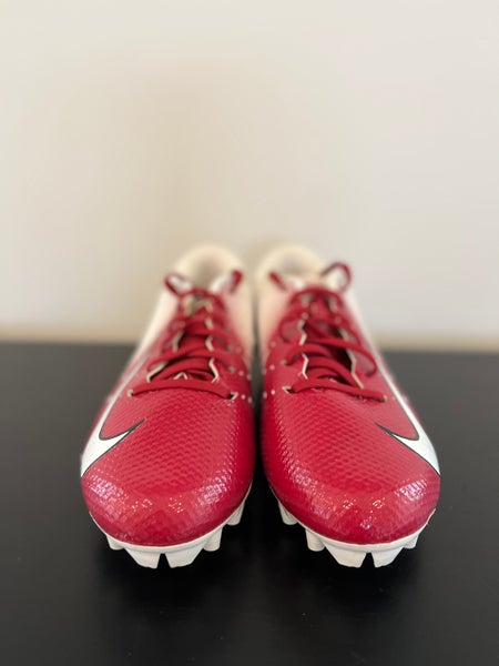 Nike Vapor Untouchable Pro 3 Football Cleats Size 16 Maroon White
