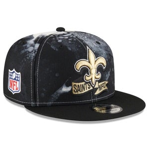 2022 New Orleans Saints New Era 9FIFTY NFL Sideline Ink Dye Snapback Hat Cap