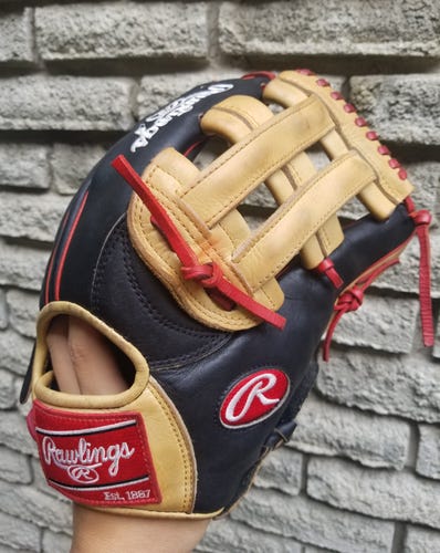 Used Rawlings Heart of the Hide R2G Bryce Harper Baseball Outfielder's Glove 12.75"