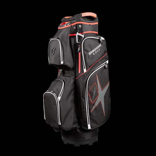 Bridgestone Golf Tour B Golf Cart Bag - 14-Way Bag - BLACK