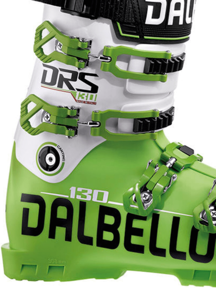 New Dalbello DRS 120 UNI Lime/White ski boots, Size: 26.5 (Option  616438770257)