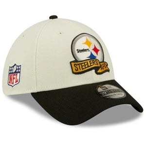 2022 Pittsburgh Steelers New Era 39THIRTY NFL Sideline On-Field Cap Flex Hat
