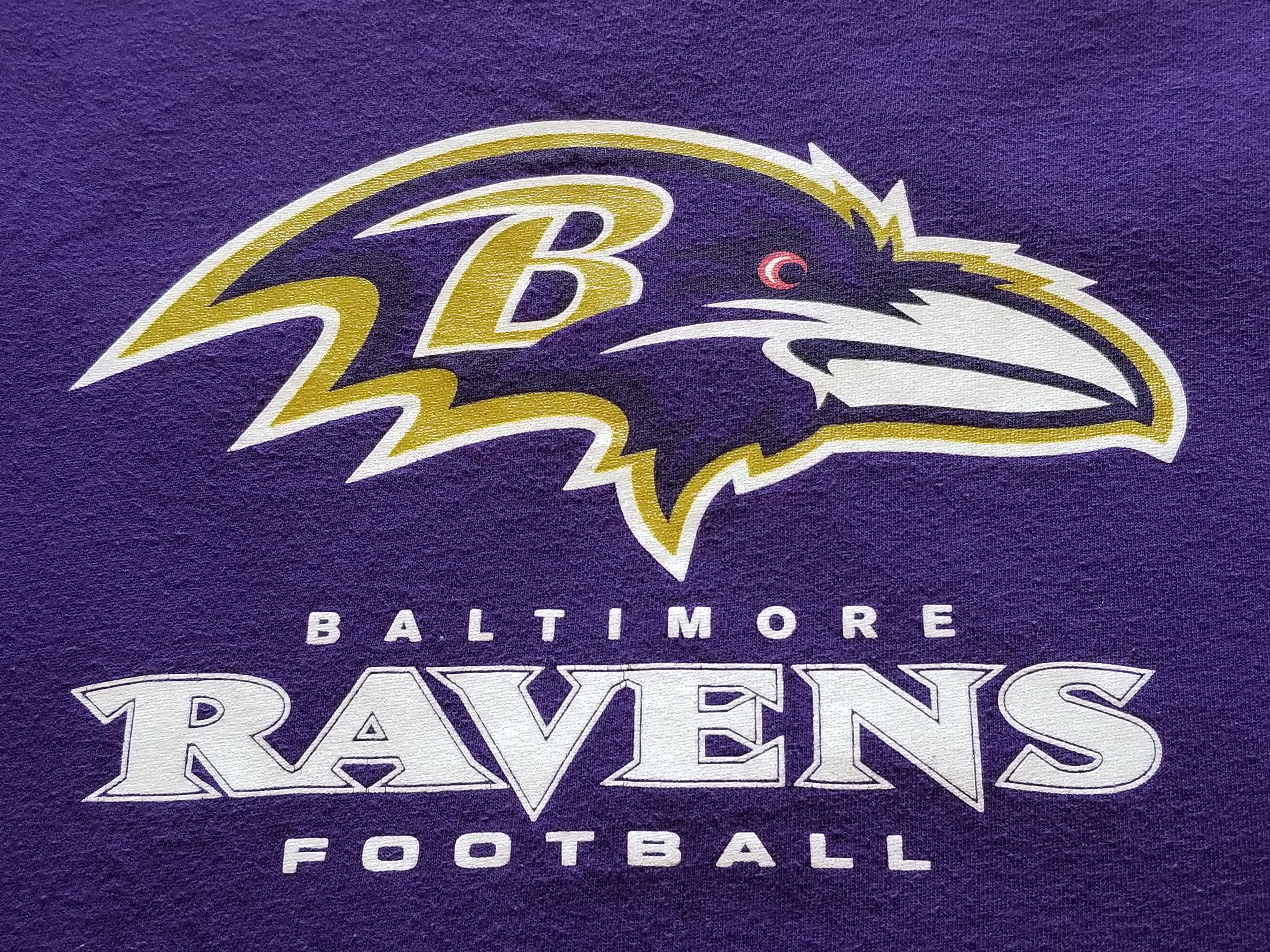 Majestic, Shirts, Baltimore Ravens Long Sleeve Tee Shirt Size L